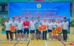 Đoàn thể thao Nhà trường tham dự giải Cầu lông công nhân, viên chức lao động tỉnh Thái Bình năm 2023